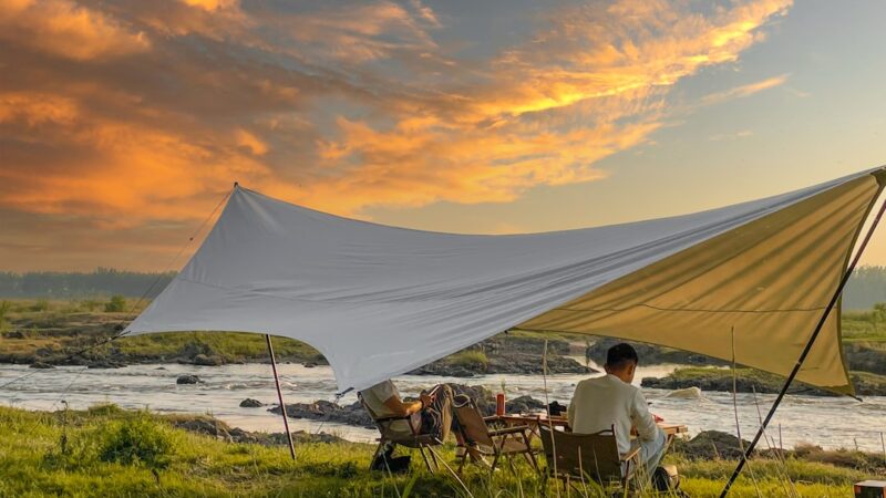 Oplev Uforglemmelig Overnatning Mols Bjerge Camping